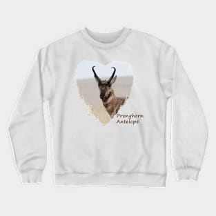 Pronghorn Antelope Crewneck Sweatshirt